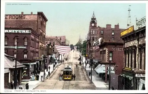 Ak Marquette Michigan USA, Front Street
