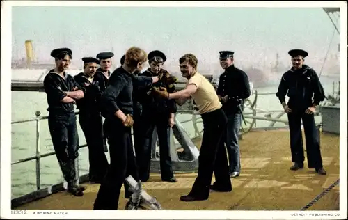 Ak USA, Ein Boxkampf