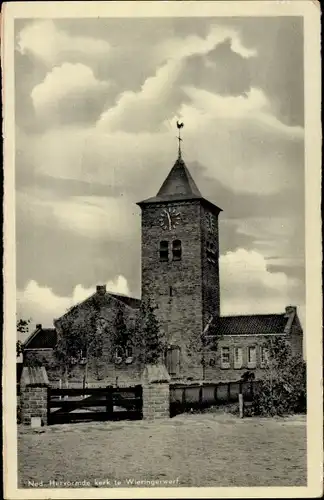 Ak Wieringerwerf Wieringen Nordholland Niederlande, Nerd. Herv. Kerk