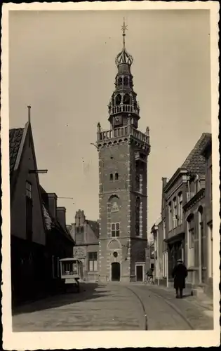 Ak Monnikendam Waterland Nordholland Niederlande, Speeltoren