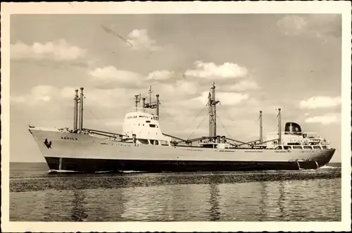 Ak Frachtschiff MS Aquila, Argo Reederei