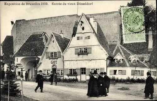 Ak Brüssel Belgien, Weltausstellung 1910, Alt Düsseldorf