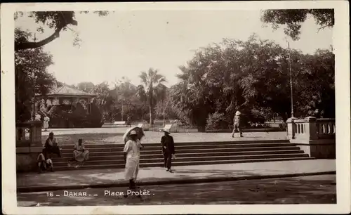 Ak Gorée Dakar Senegal, Place Protêt