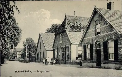 Ak Beekbergen Gelderland, Dorpsstraat