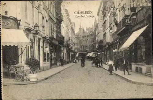 Ak Charleroi Wallonia Hennegau, Rue du College