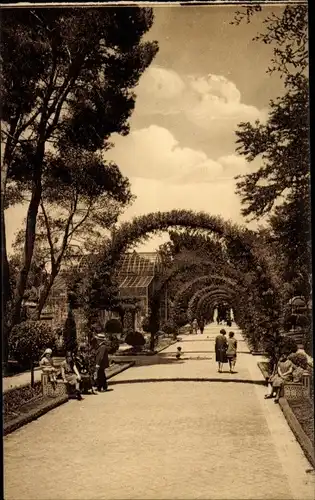 Ak Madrid Spanien, Retiro Park, Casa de Fieras