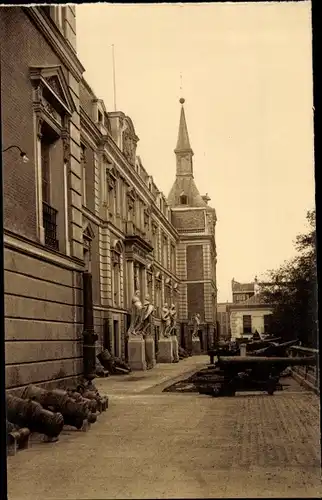 Ak Madrid Spanien, Antiguo Palacio del Retiro, Museo de Artilleria