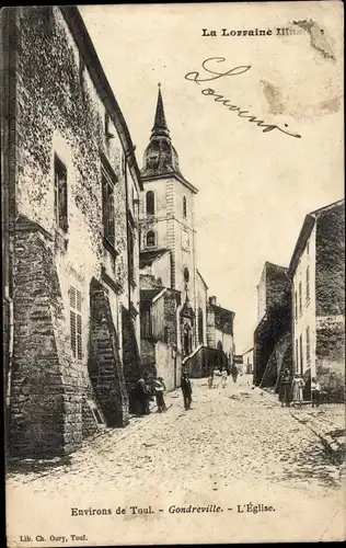 Ak Gondreville Meurthe et Moselle, L'Eglise