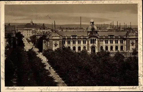 Ak Zwickau in Sachsen, Ingenieurschule