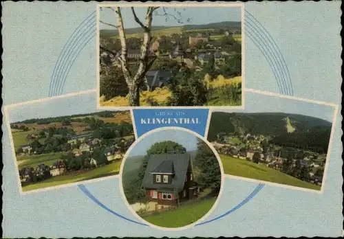 Ak Klingenthal im Vogtland Sachsen, Panorama, Teilansichten