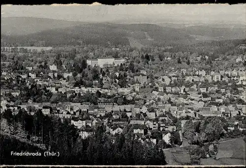 Ak Friedrichroda im Thüringer Wald, Gesamtansicht