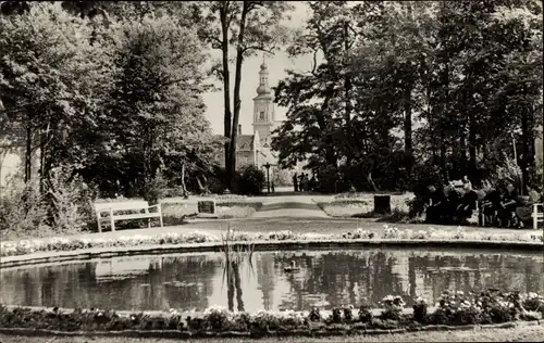 Ak Meuselwitz in Thüringen, Leninpark