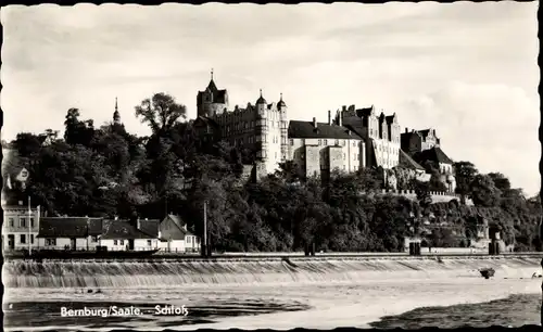 Ak Bernburg an der Saale, Schloss