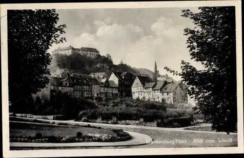 Ak Blankenburg am Harz, Schloss