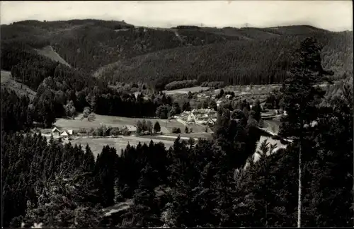 Ak Walsburg Eßbach in Thüringen, Panorama