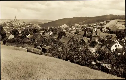 Ak Schneeberg im Erzgebirge, Gesamtansicht