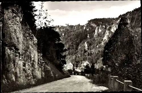 Ak Gößweinstein in Oberfranken, Bergstraße