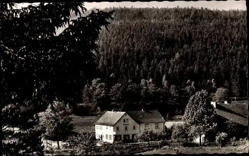 Ak Altenfeld Gersfeld in der Rhön Hessen, Gasthof an der Fulda