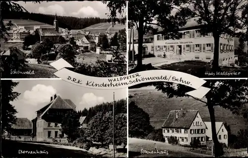 Ak Schönwald im Schwarzwald, DRK Kinderheim Schönwald, Haus Waldpeter, Sternenhaus