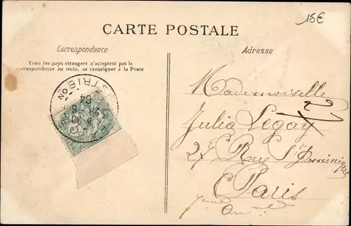 Ak Compiegne Oise, Bahnhof