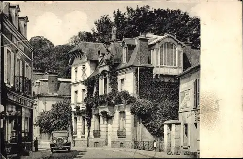 Ak Chaumont en Vexin Oise, Teil der Straße