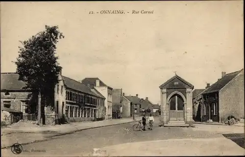 Ak Onnaing Nord, Rue Carnot