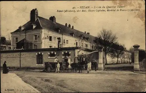 Ak Sedan Ardennes, Quartier Fabert