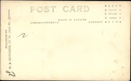 Ak Quebec Kanada, Brücke