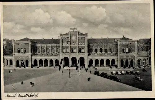 Ak Kassel in Hessen, Hauptbahnhof