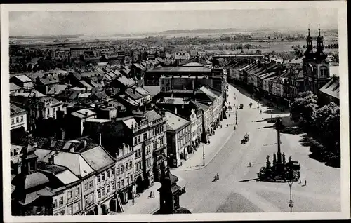 Ak Hradec Králové Königgrätz Stadt, Velke Namesti, Großer Platz