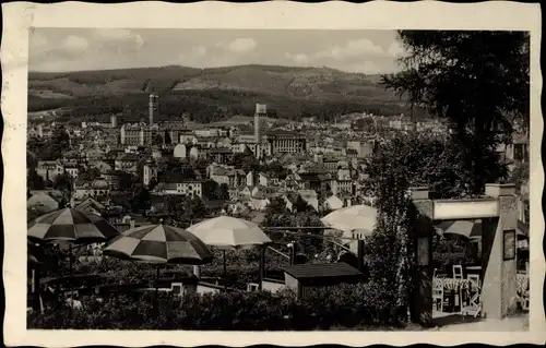 Ak Jablonecké Paseky Bad Schlag Jablonec nad Nisou Gablonz an der Neiße, Panorama