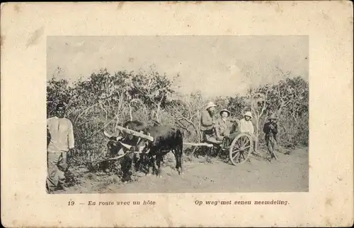 Ak Kongo, Op weg met eenen neemdeling, Missionare