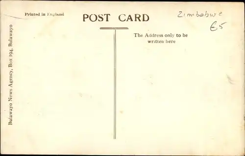 Ak Matopos Simbabwe, Rhodos-Grab