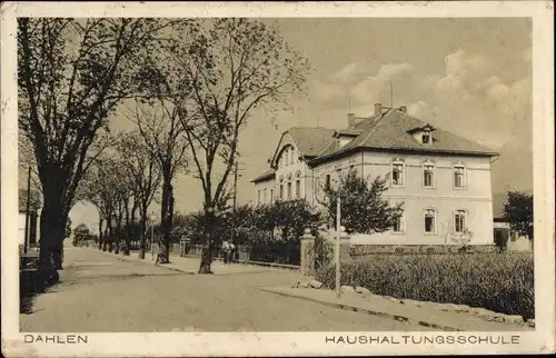 Ak Dahlen in Sachsen, Haushaltungsschule
