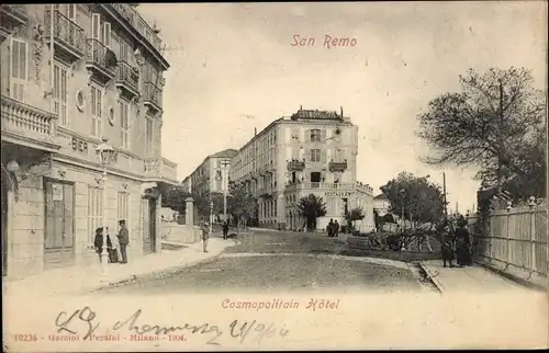 Ak San Remo Ligurien, Cosmopolitain Hotel