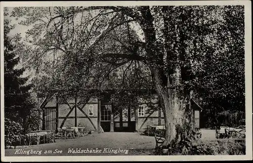 Ak Klingberg Scharbeutz in Ostholstein, Waldschänke Klingberg