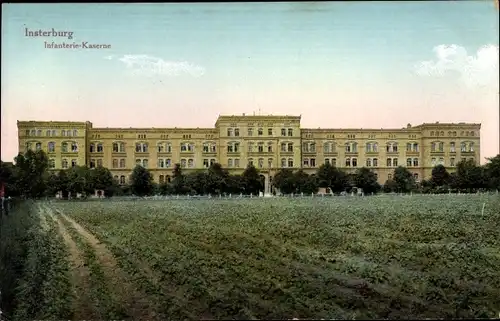 Ak Tschernjachowsk Insterburg Ostpreußen, Infanteriekaserne