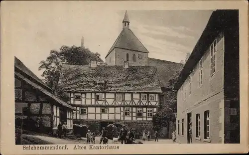 Ak Salzhemmendorf Niedersachsen, Altes Kantorhaus, Kirche