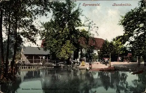 Ak Buschmühle Stolpen Sachsen, Buschmühle