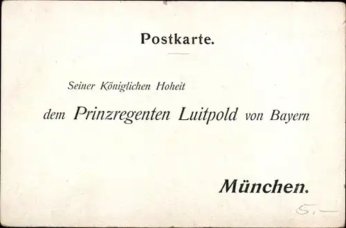 Künstler Ak Braun, L., Prinzregent Luitpold von Bayern, Es drängt sich um der Wittelsbacher Thron