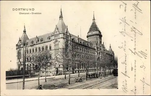 Ak Dortmund im Ruhrgebiet, Oberpostdirektion