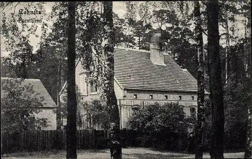 Ak Lehnitz Oranienburg im Kreis Oberhavel, Forsthaus