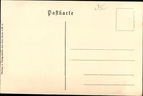 Ak Berlin Treptow Baumschulenweg, II. Ton Zement und Kalkindustrie Ausstellung 1910, Römische Villa