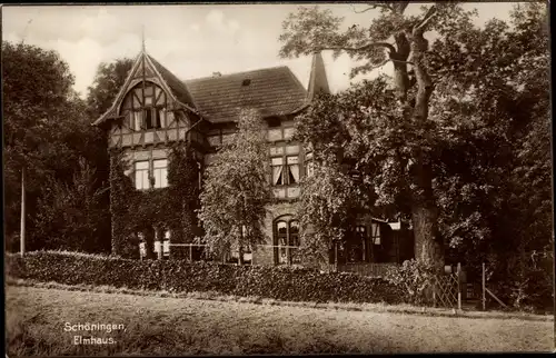 Ak Schöningen Niedersachsen, Elmhaus