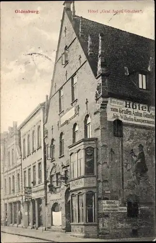 Ak Oldenburg in Niedersachsen, Hotel Graf Anton Günther