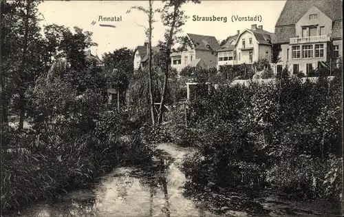 Ak Strausberg in Brandenburg, Annatal