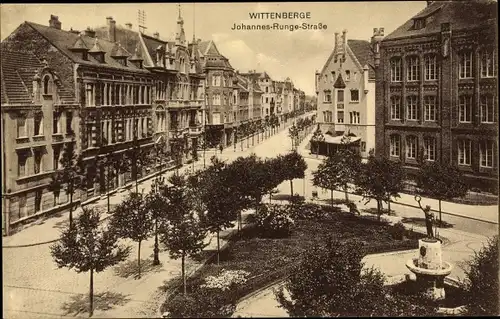 Ak Wittenberge an der Elbe, Johannes Runge Straße