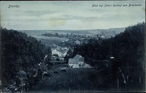 Ak Bremke Gleichen Landkreis Göttingen, Jüttes Gasthof zum Bremkertal