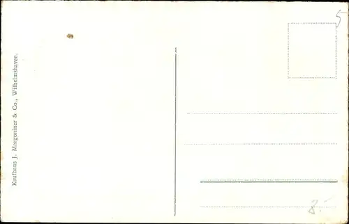 Ak Wilhelmshaven in Niedersachsen, Deutsche Kriegsschiffe, Minensuchsdivision