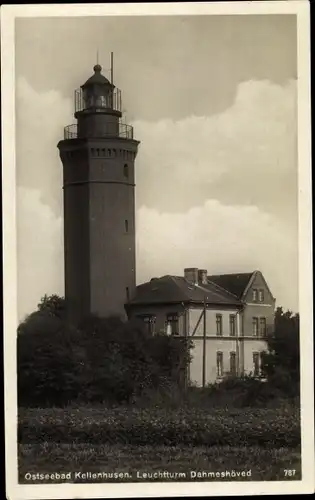 Ak Ostseebad Kellenhusen in Holstein, Leuchtturm Dahmeshöved